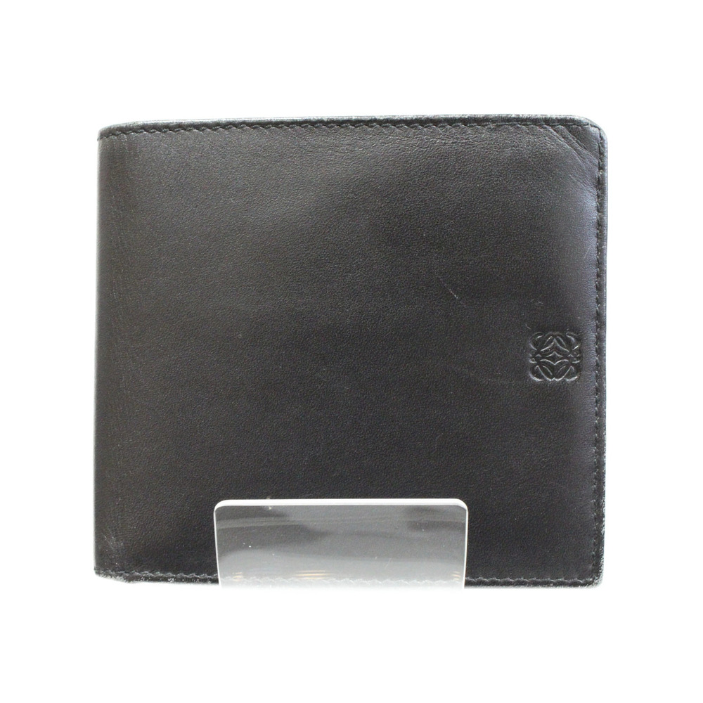 LOEWE Bi fold WalletSheepskin Black Purple